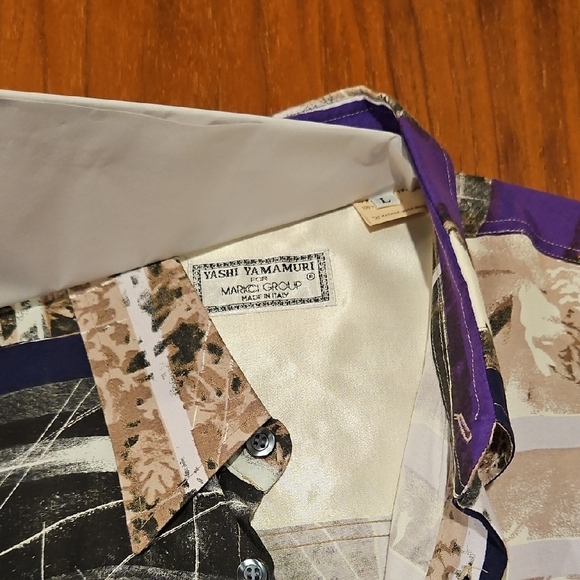 Men's Multicolor Dress Shirt - Picture 5 of 8